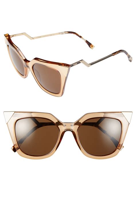 fendi women's cat eye sunglasses|tradesy fendi women sunglasses.